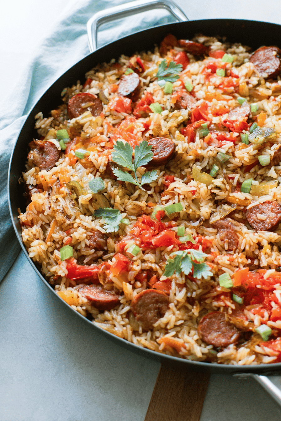 Sausage Rice Skillet