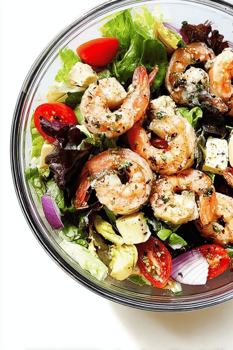 Shrimp Artichoke Green Salad With Lemon Vinaigrette 69.Png