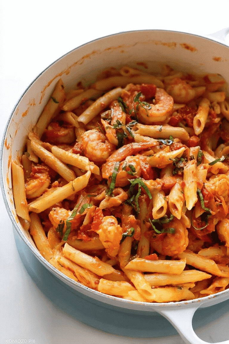 Shrimp Pasta With Creamy Tomato Basil Sauce 71.Png