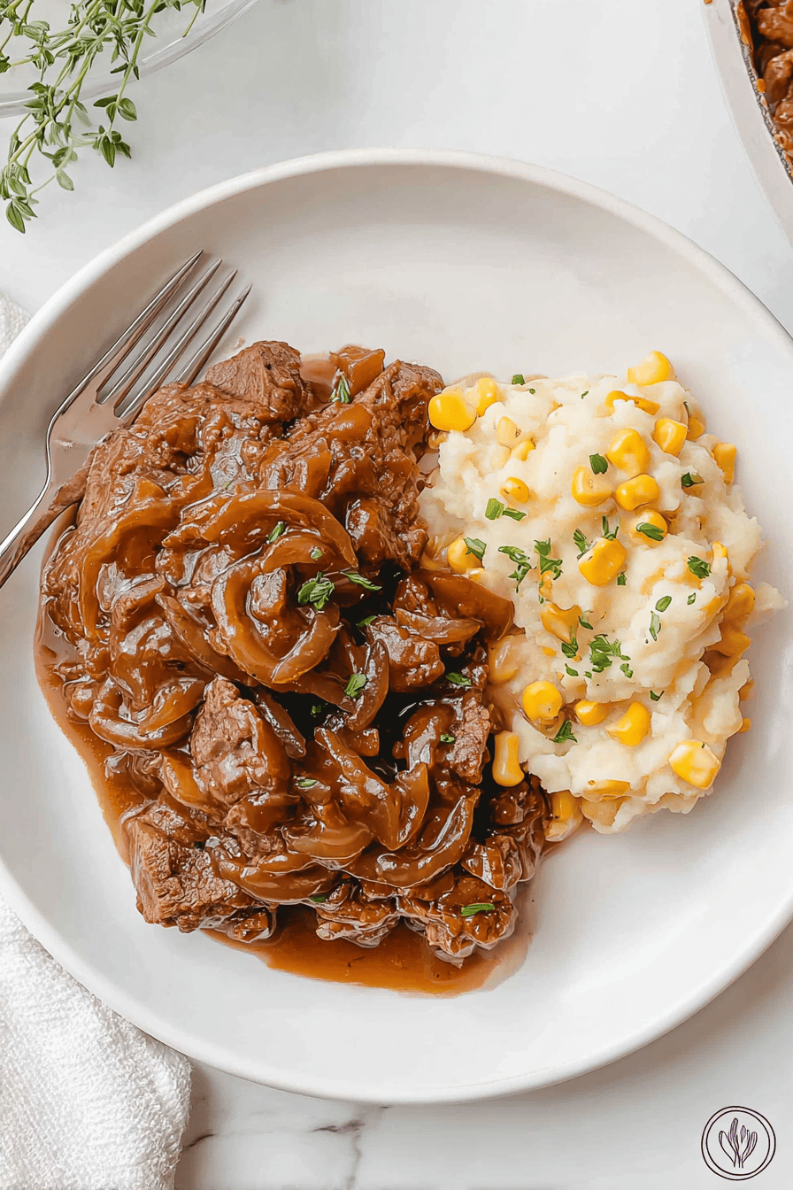 Slow Cooker Cube Steak