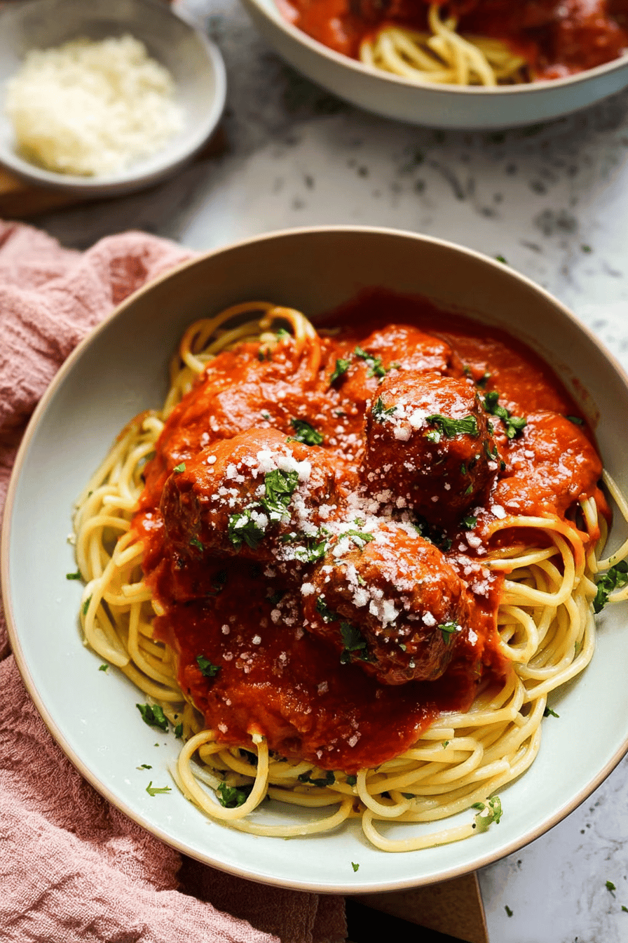 Spaghetti And Meatballs