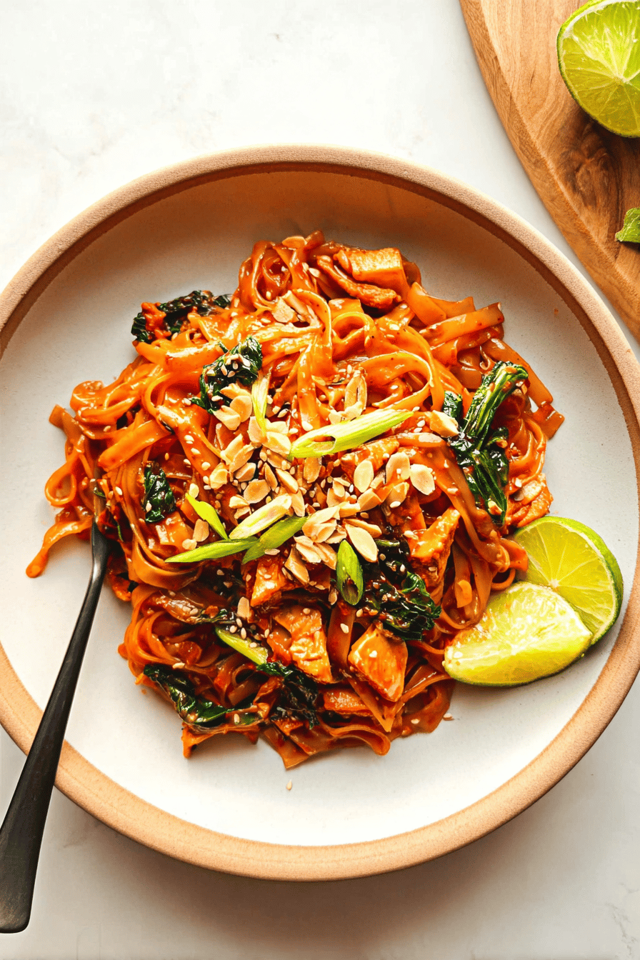 Spicy Sesame Gochujang Noodles