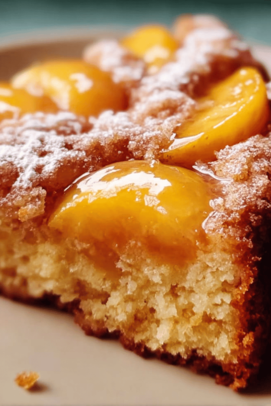 Simple Summer Peach Cake Recipe For Fresh And Juicy Treats 7 Summer Peach Cake