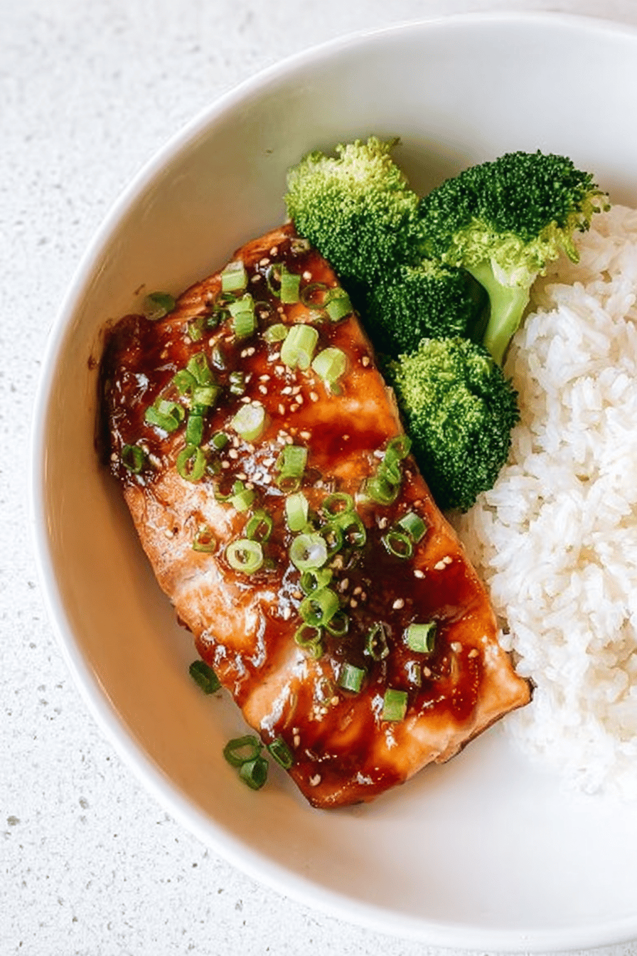 Teriyaki Glazed Salmon