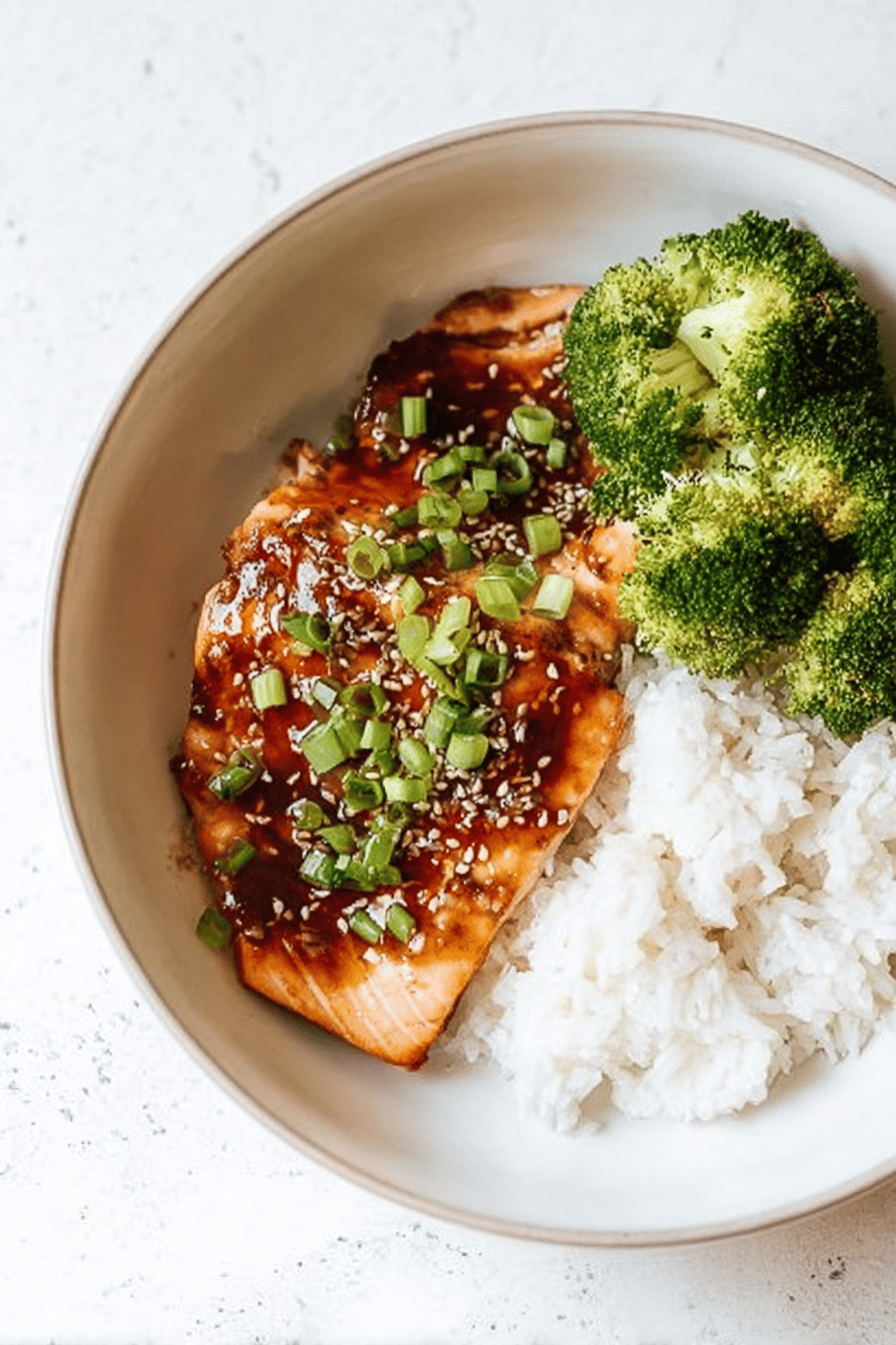 Teriyaki Glazed Salmon