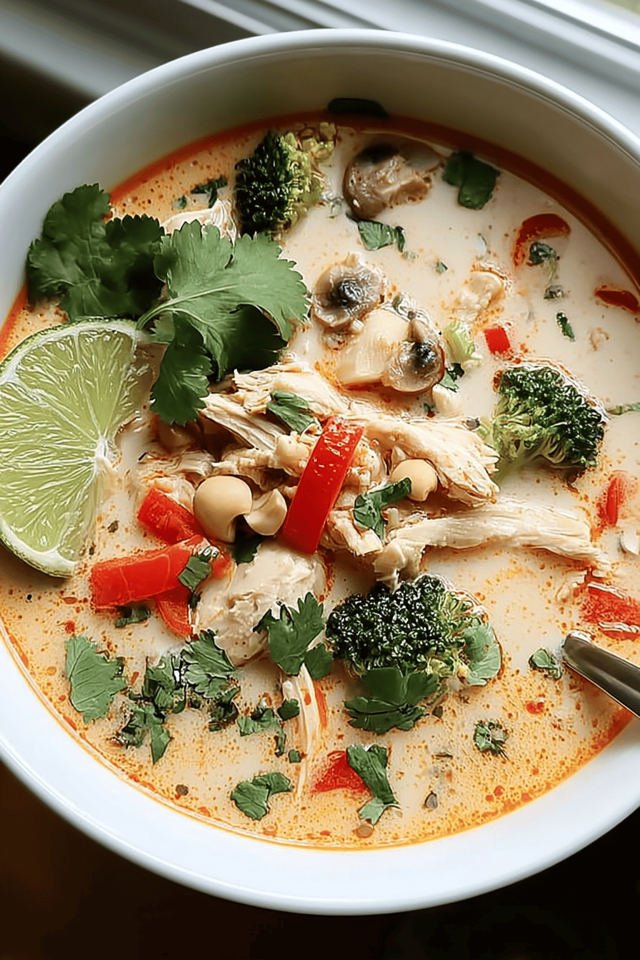Thai Coconut Chicken Soup