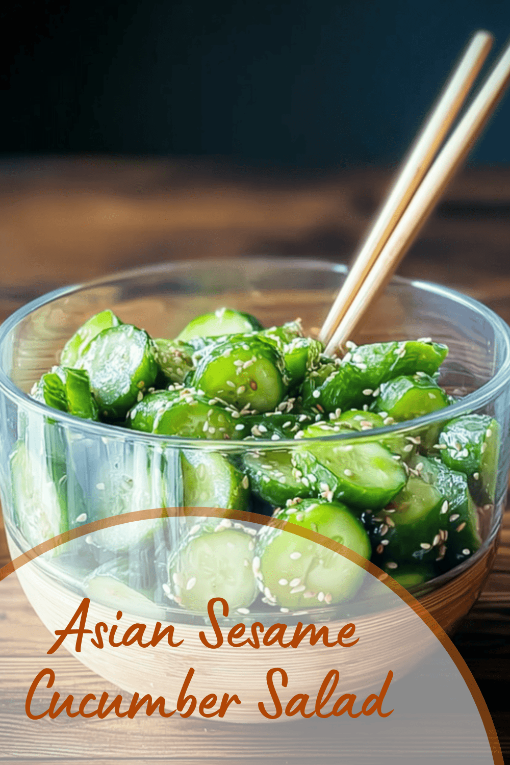 Asian Sesame Cucumber Salad