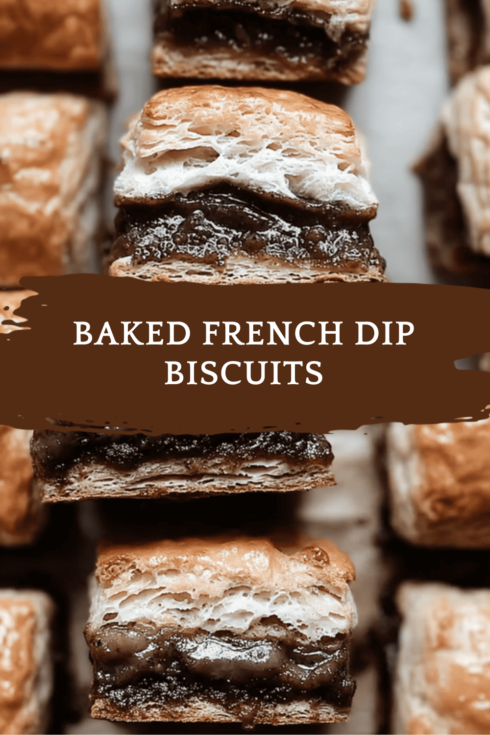 Baked French Dip Biscuits