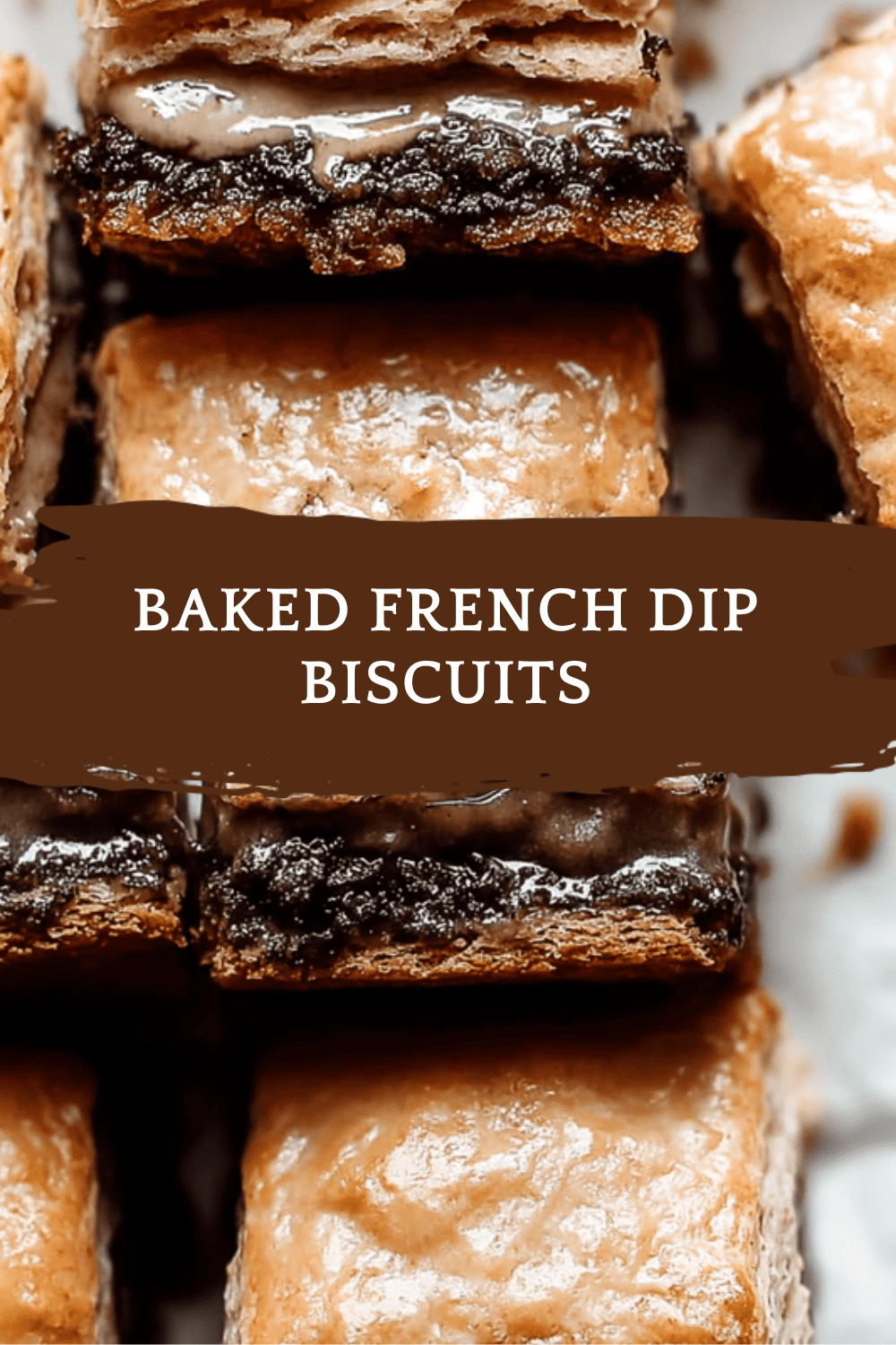 Baked French Dip Biscuits