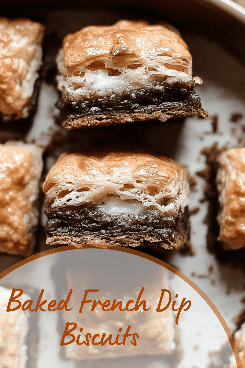 Baked French Dip Biscuits