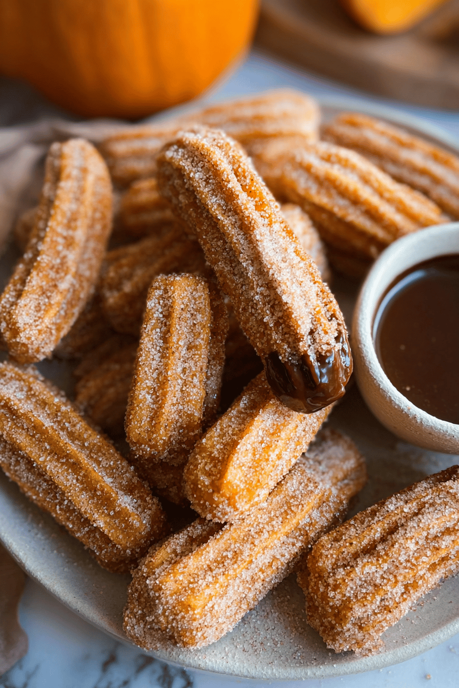 Baked Pumpkin Churros