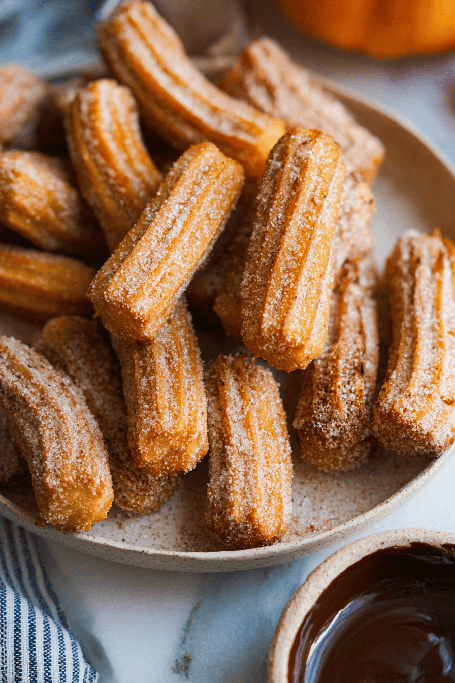 Baked Pumpkin Churros