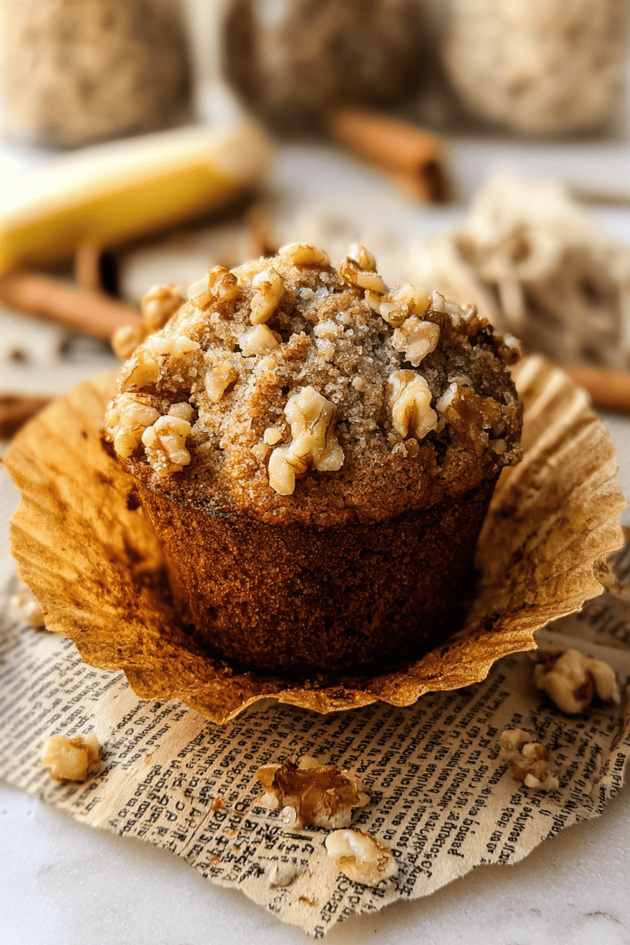 Banana Nut Muffin Recipe