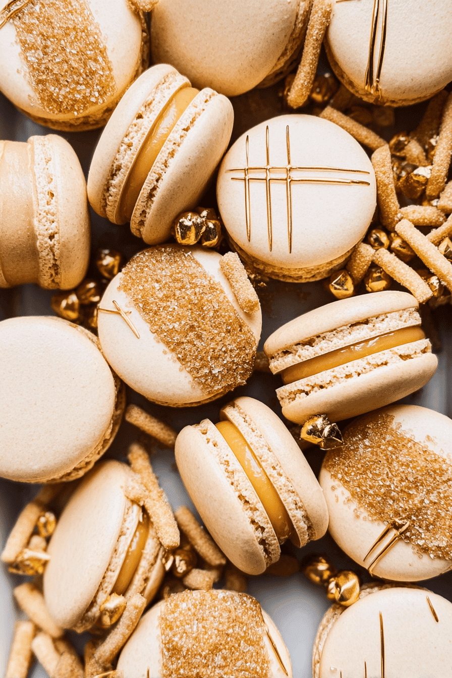 Brown Sugar Macarons