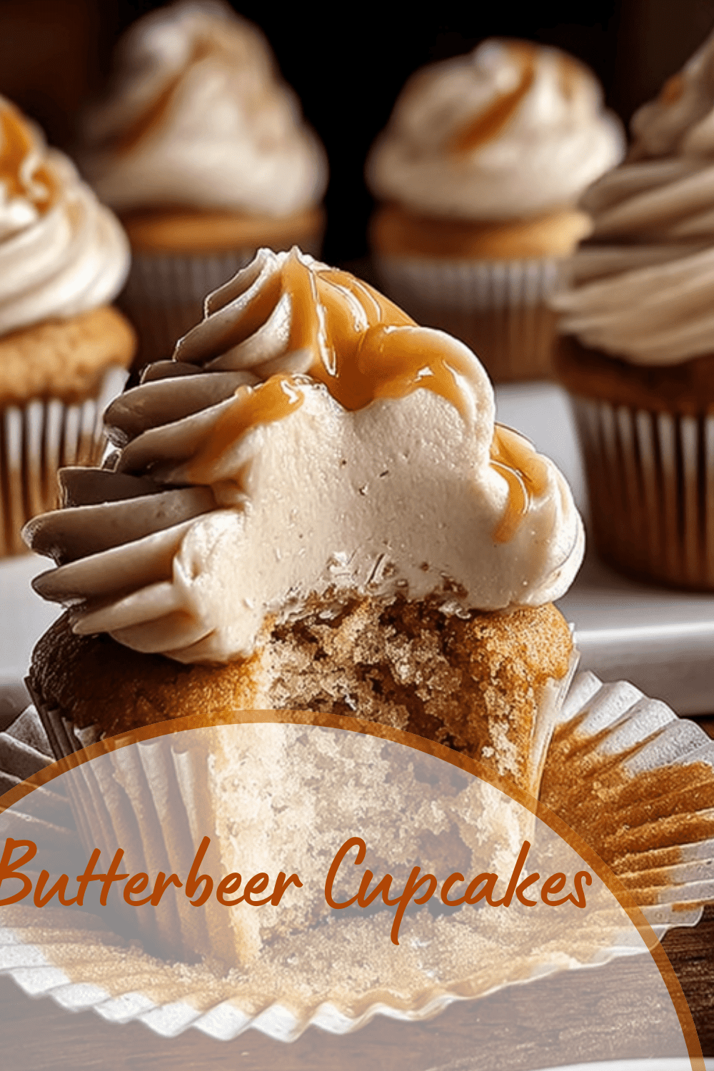 Butterbeer Cupcakes