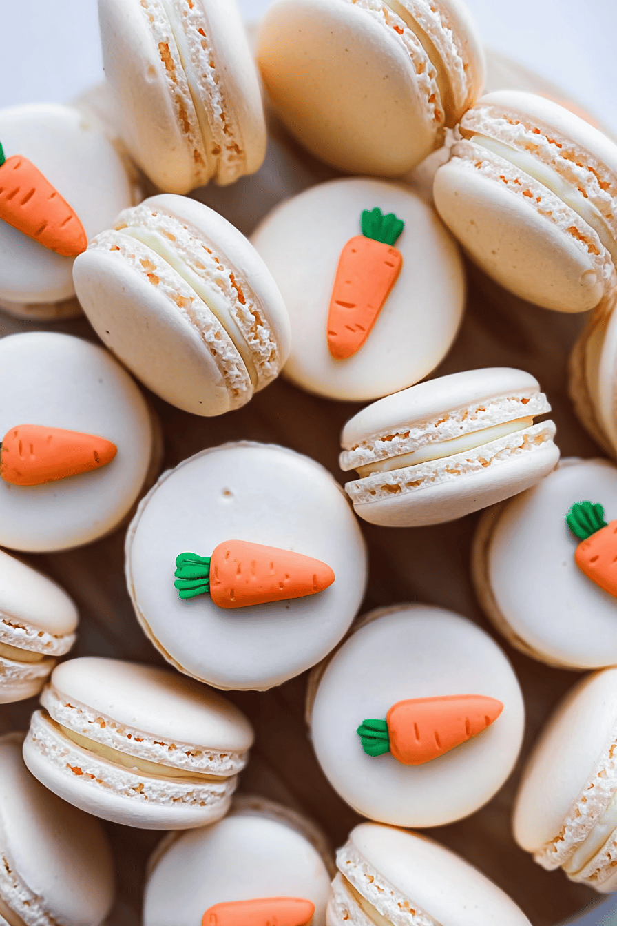 Carrot Cake Macarons