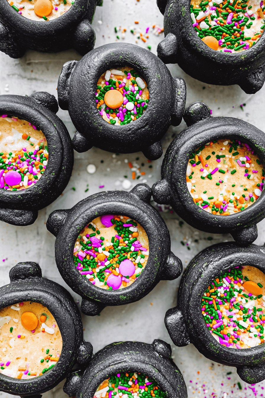 Cauldron Macarons