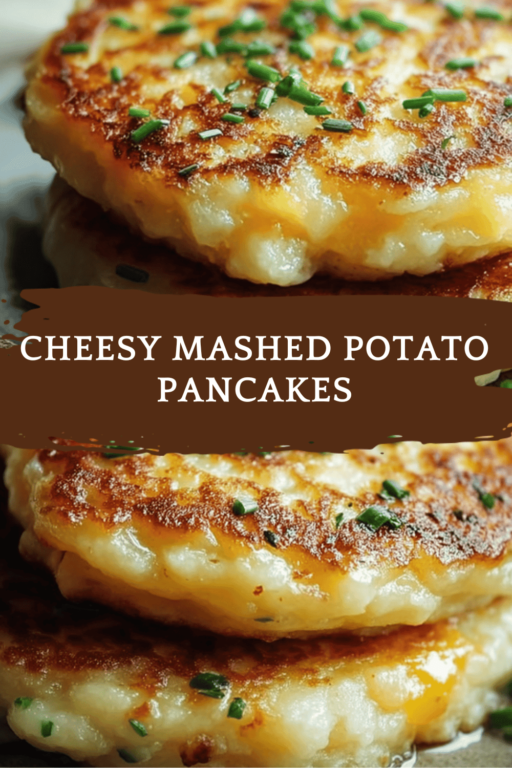 Cheesy Mashed Potato Pancakes