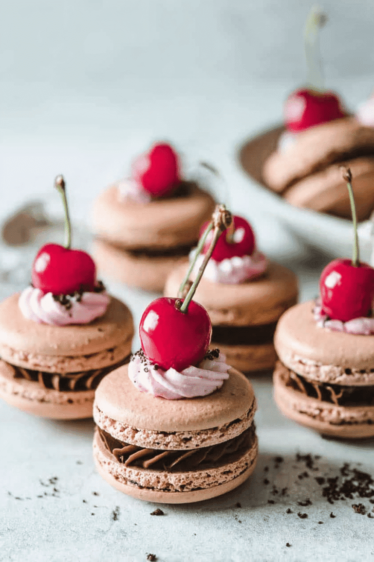 Cherry Macarons 35.Png