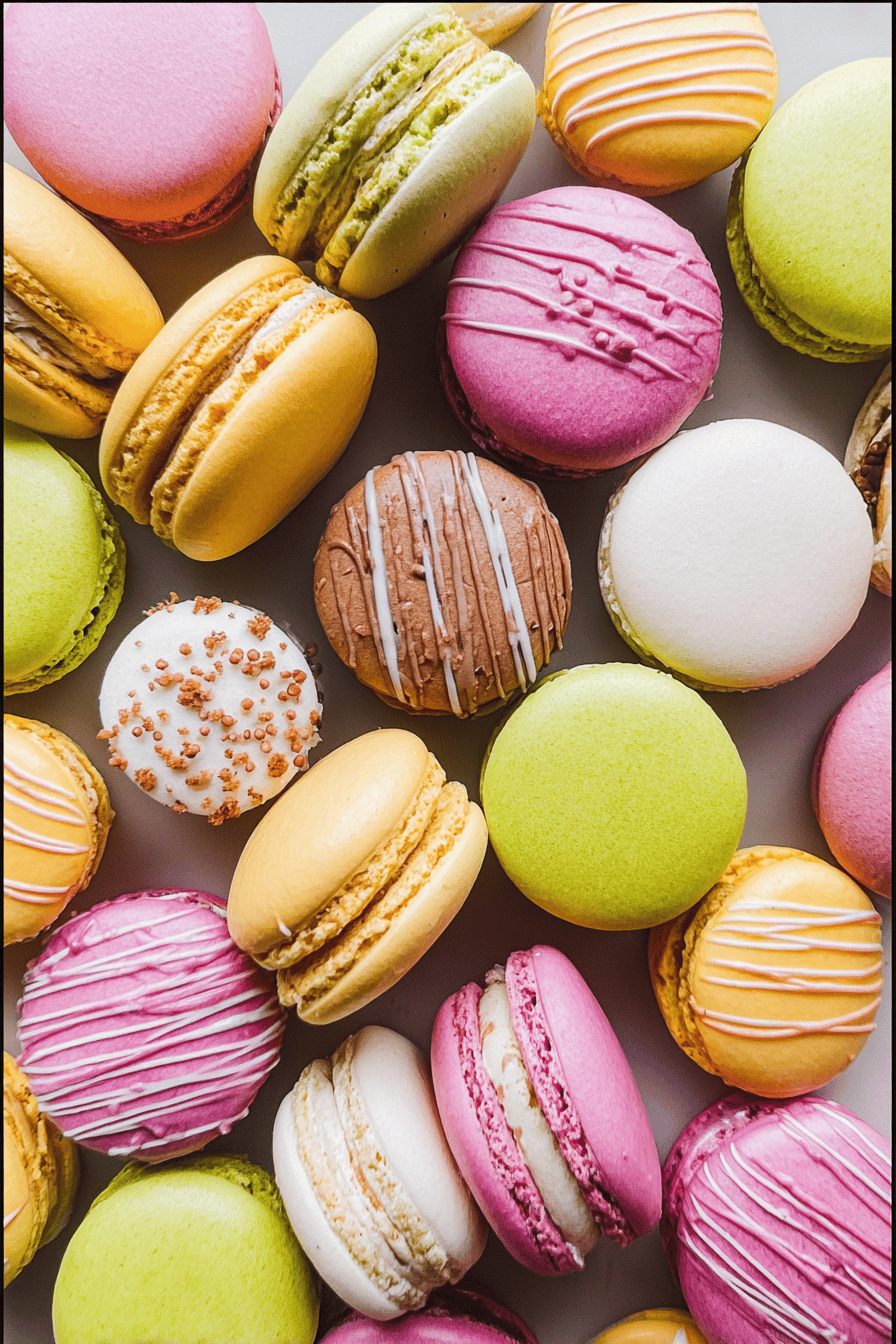 Colorful Macarons