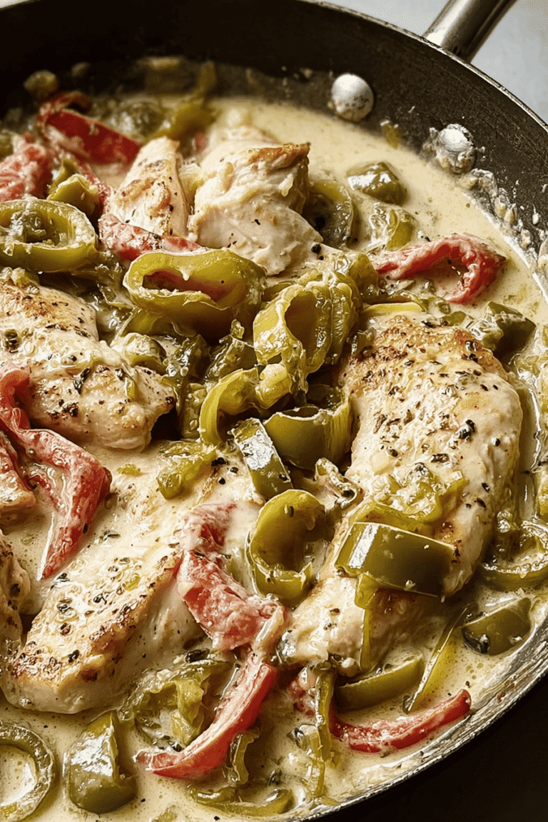 Creamy Pepperoncini Chicken Skillet 10.Png