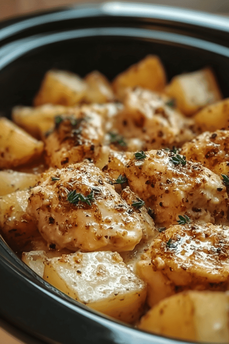 Crockpot Garlic Parmesan Chicken And Potatoes 16.Png