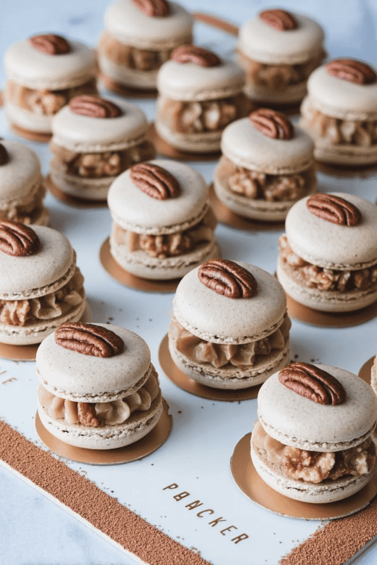 Dulce De Leche Walnut Macarons 41.Png