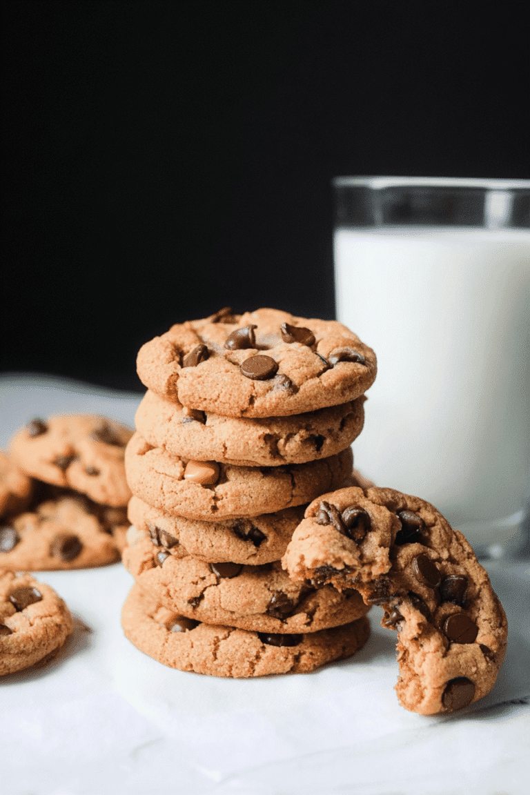 Flourless Peanut Butter Chocolate Chip Cookies 30.Png