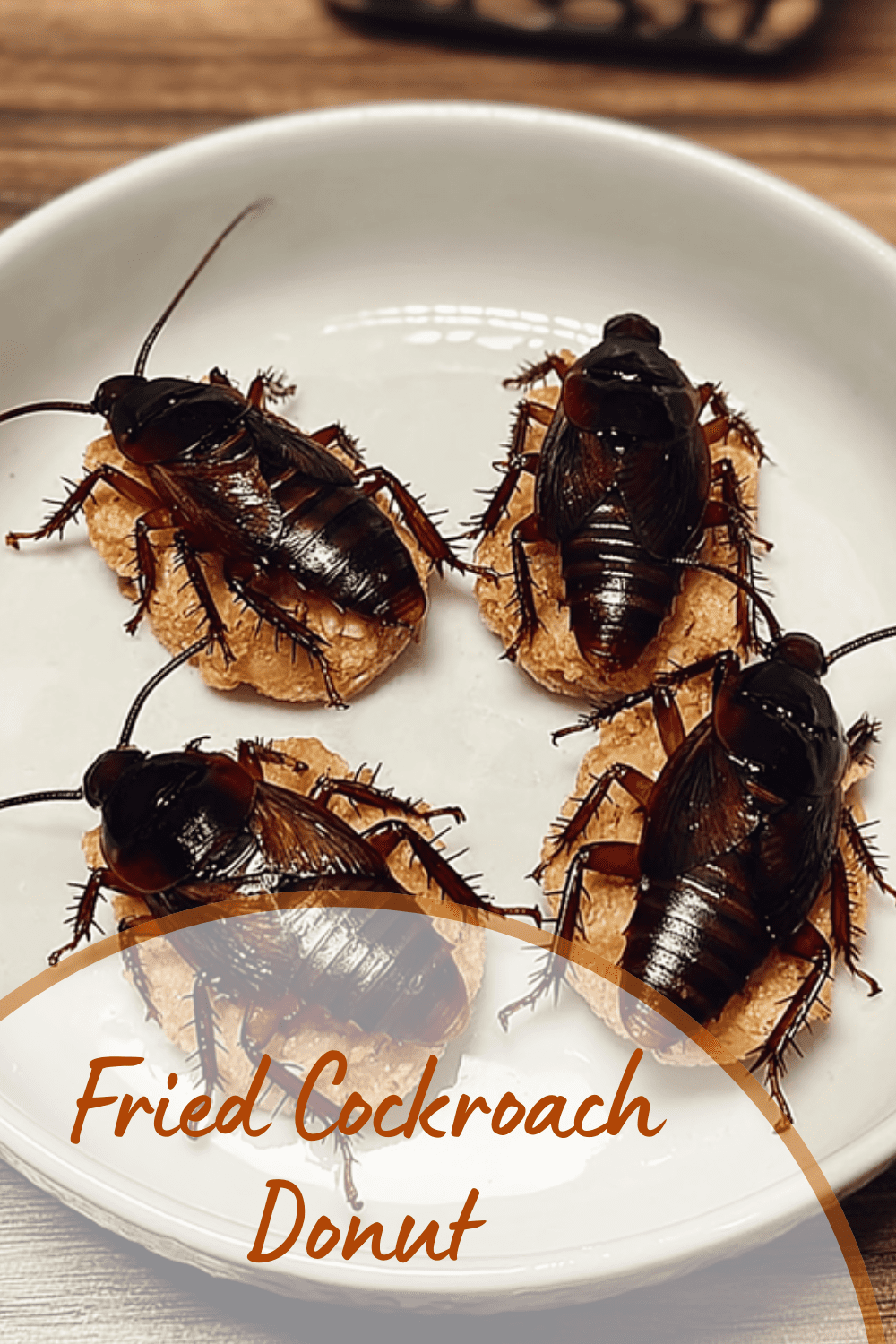 Fried Cockroach Donut