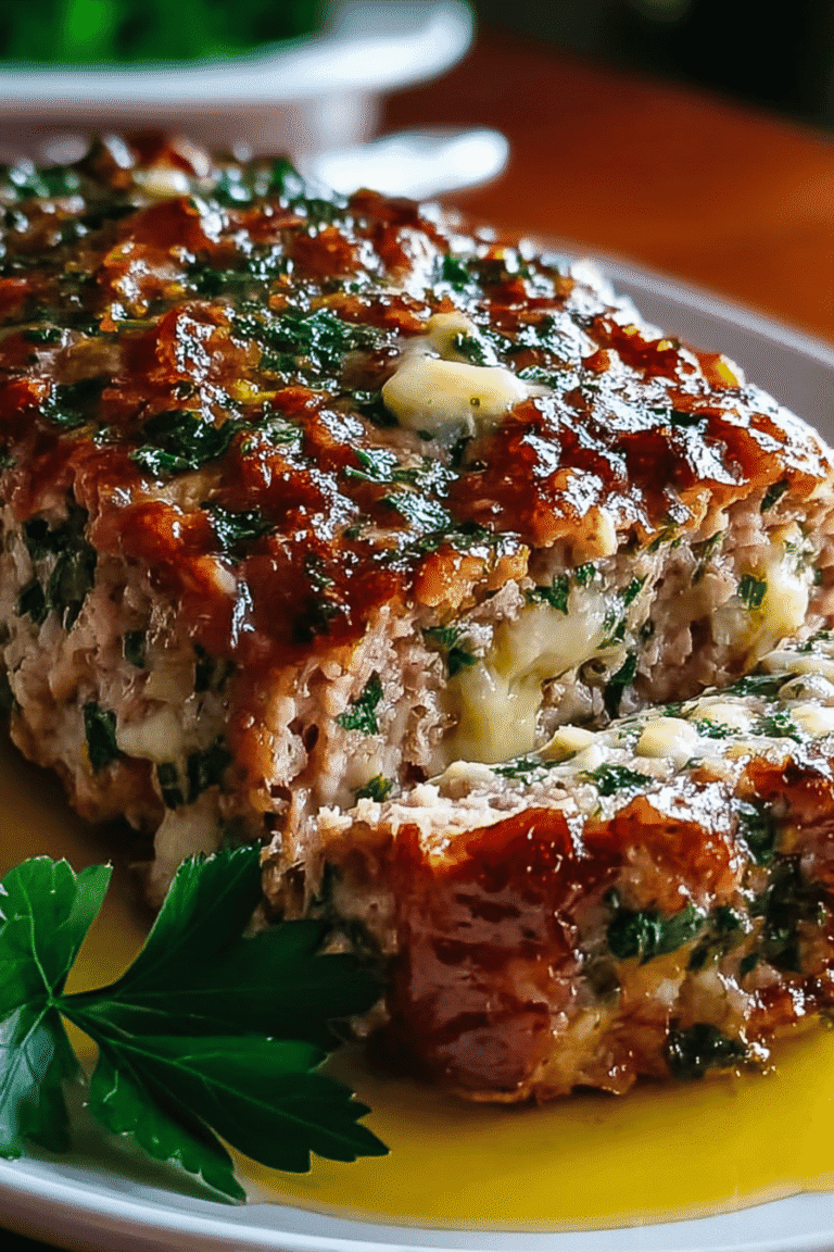 Garlic Parmesan Chicken Meatloaf 11.Png