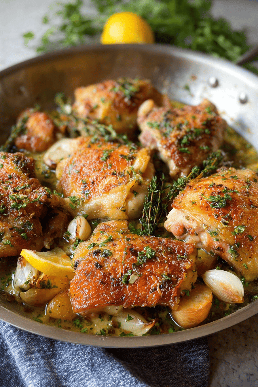 Garlic Roasted Chicken