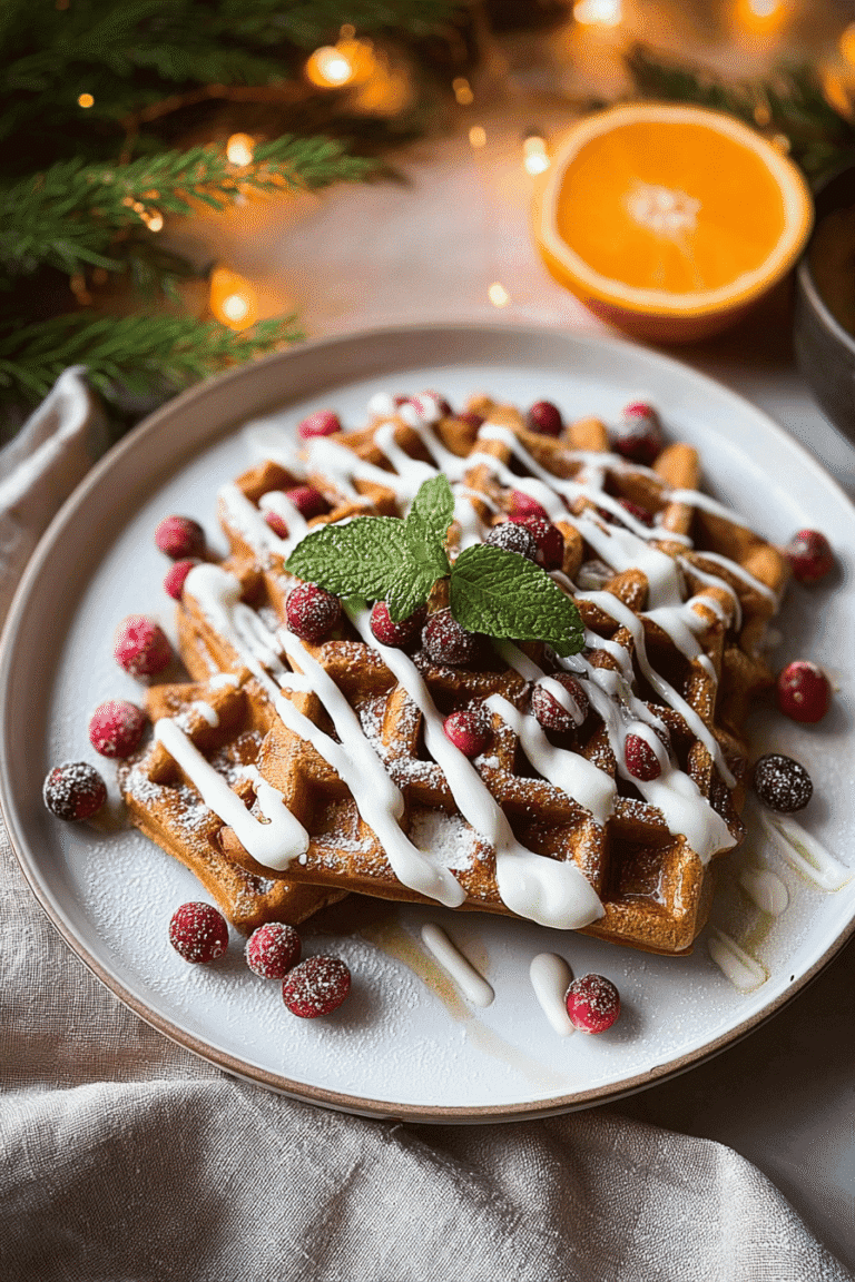 Gingerbread Waffles 40.Png