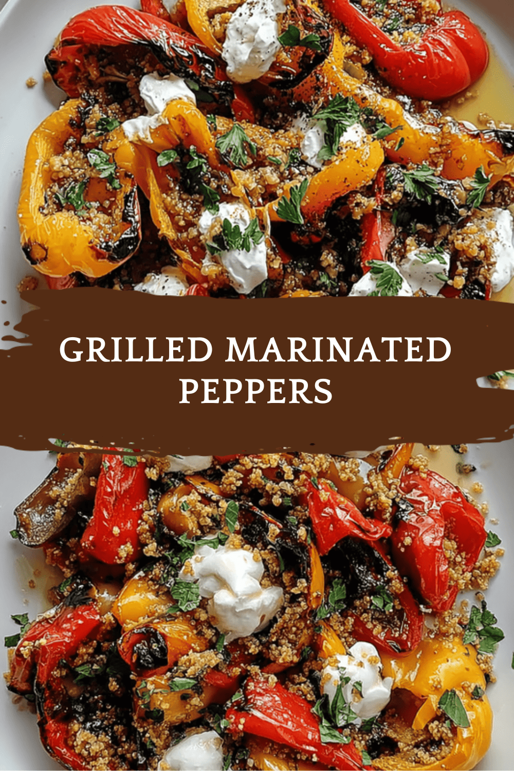 Grilled Marinated Peppers