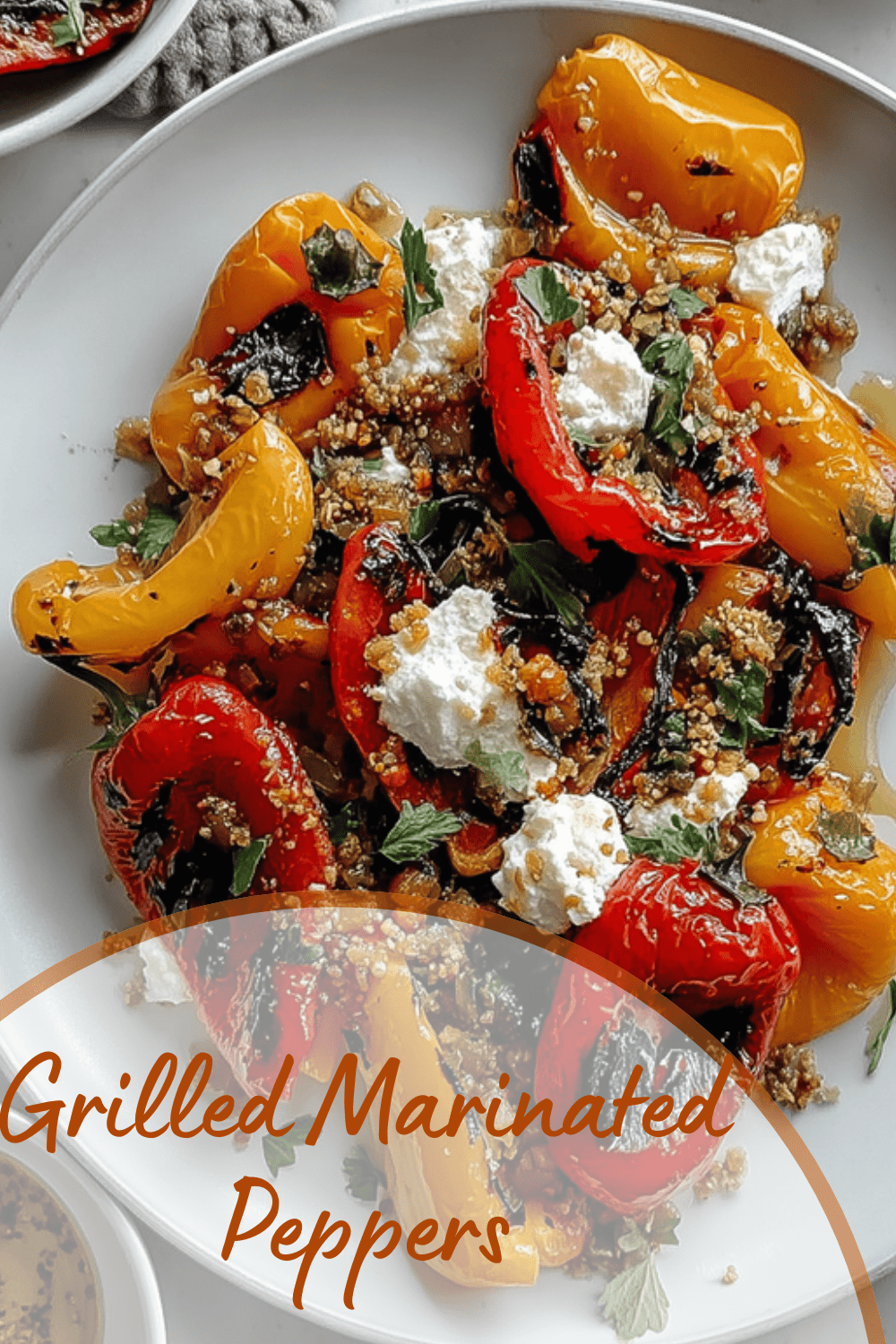 Grilled Marinated Peppers