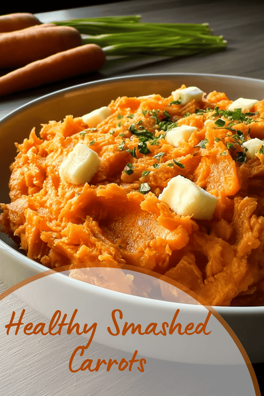 Healthy Smashed Carrots