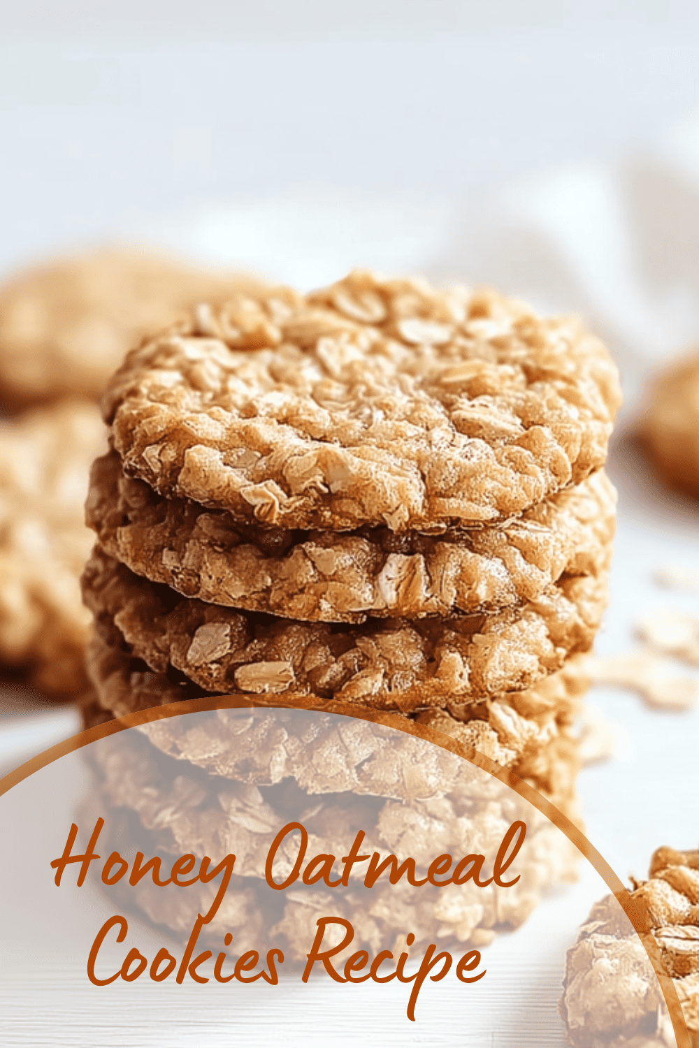 Honey Oatmeal Cookies Recipe