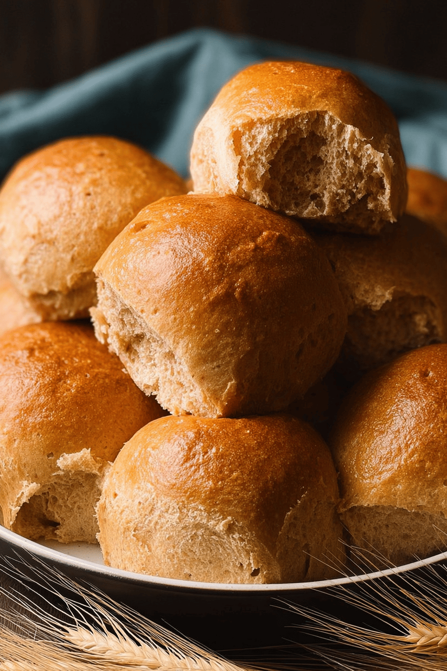 Honey Whole Wheat Rolls