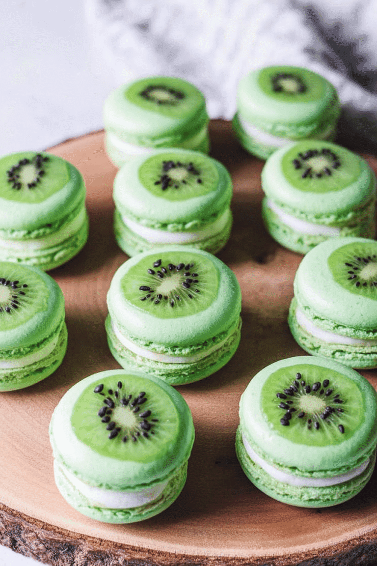Kiwi Macarons 36.Png
