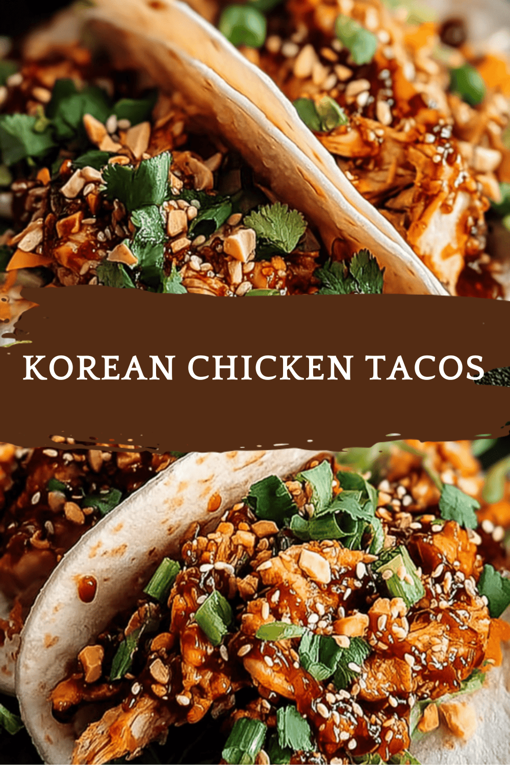 Korean Chicken Tacos