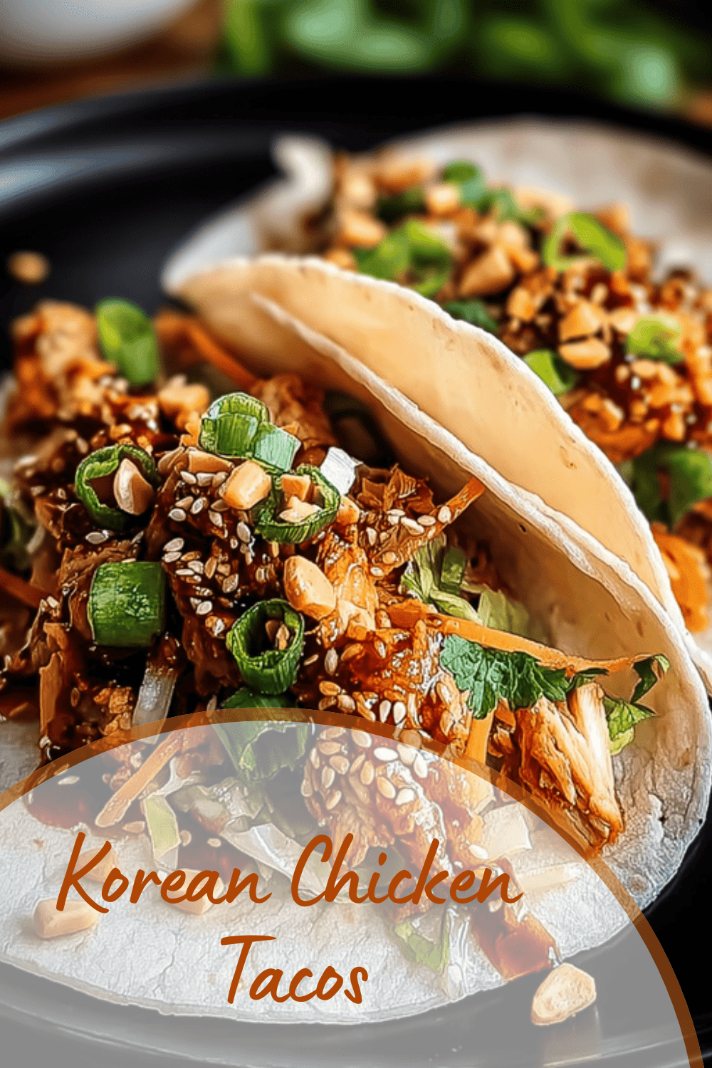 Korean Chicken Tacos