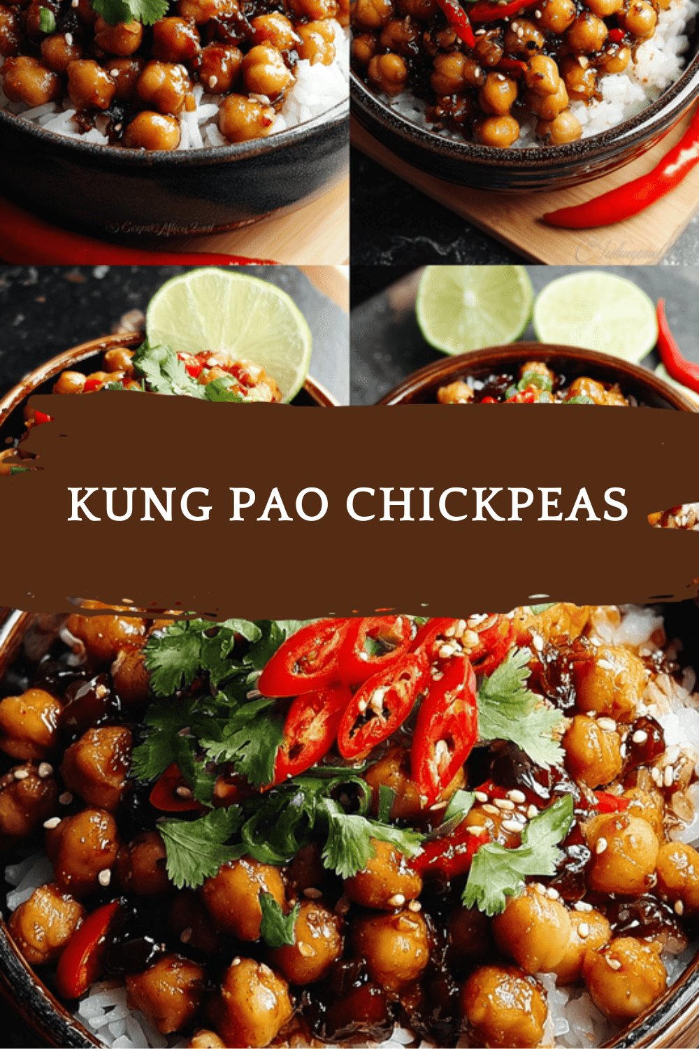 Kung Pao Chickpeas