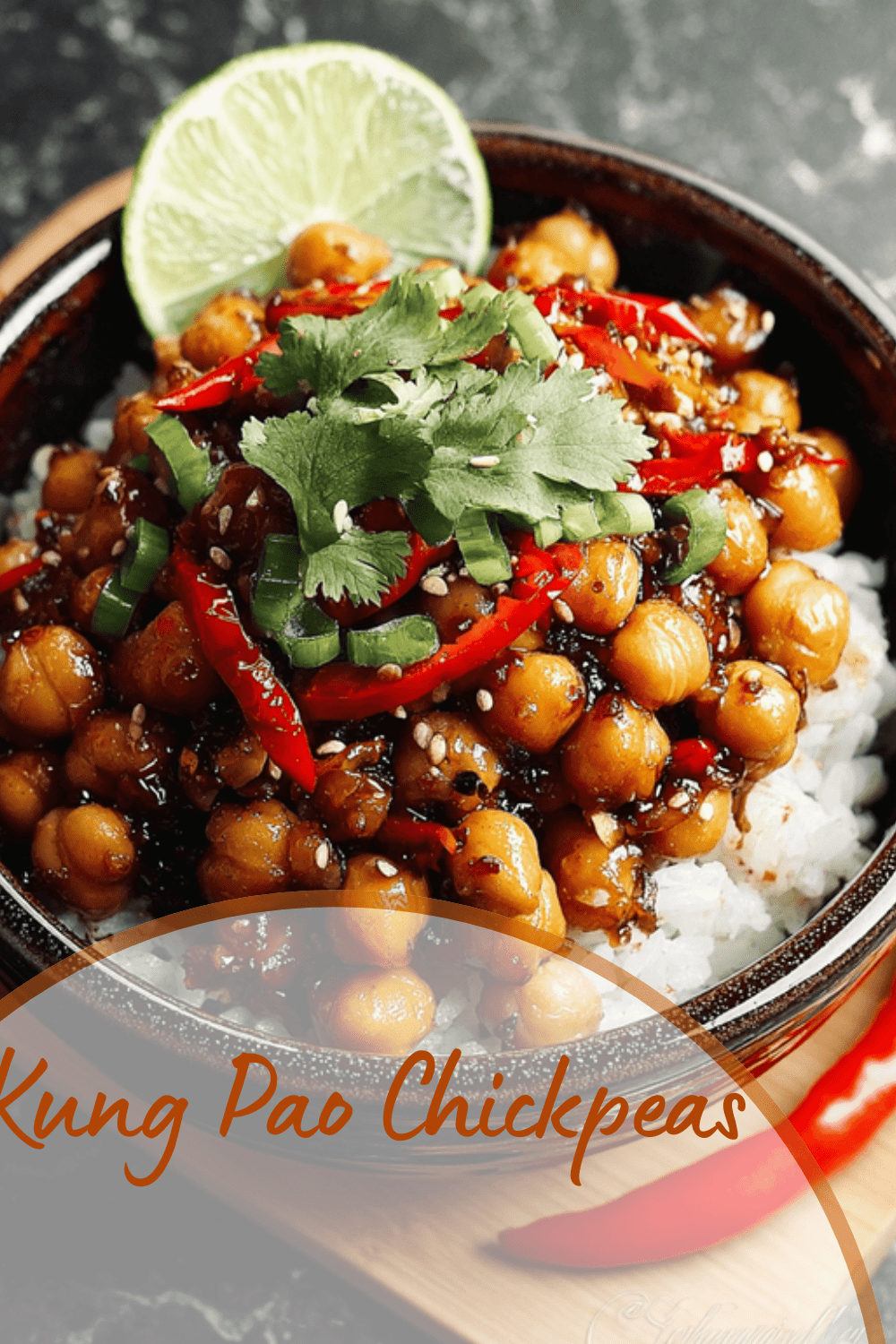 Kung Pao Chickpeas