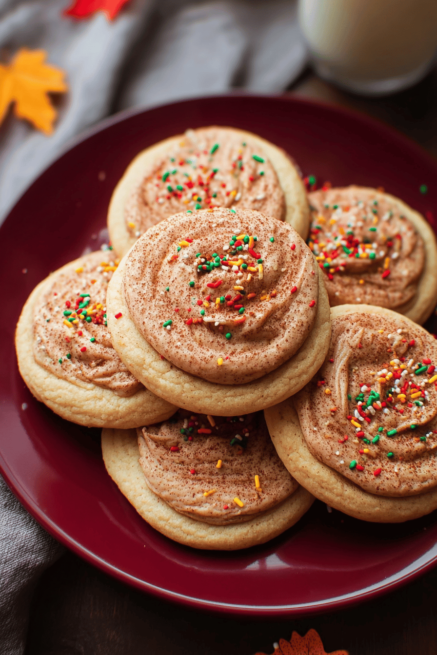 Maple Cinnamon Sugar Cookies