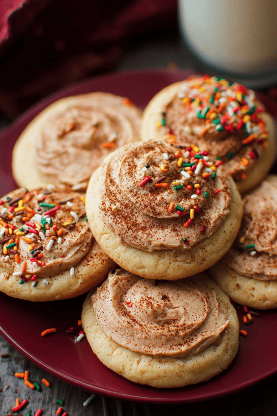Maple Cinnamon Sugar Cookies