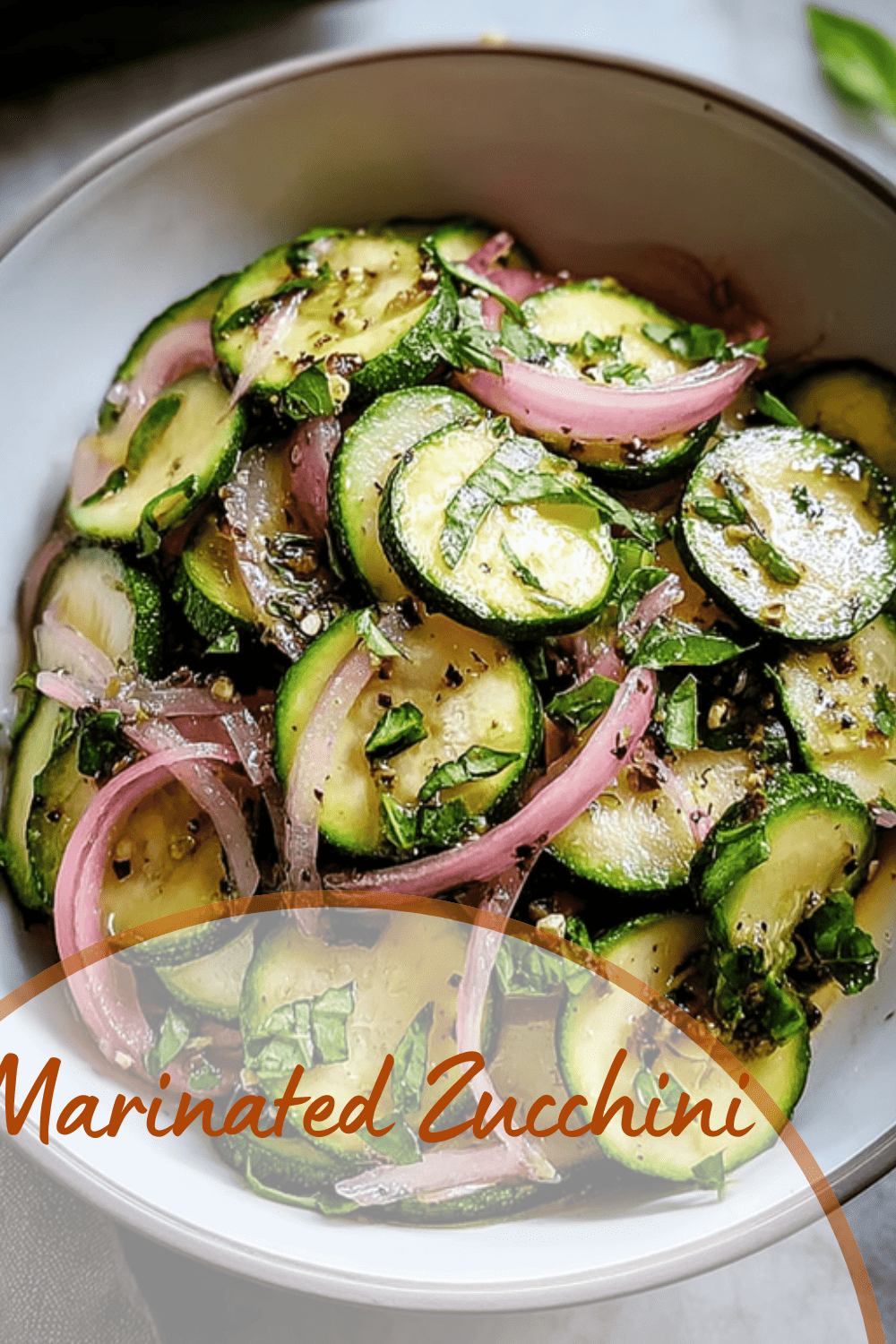 Marinated Zucchini