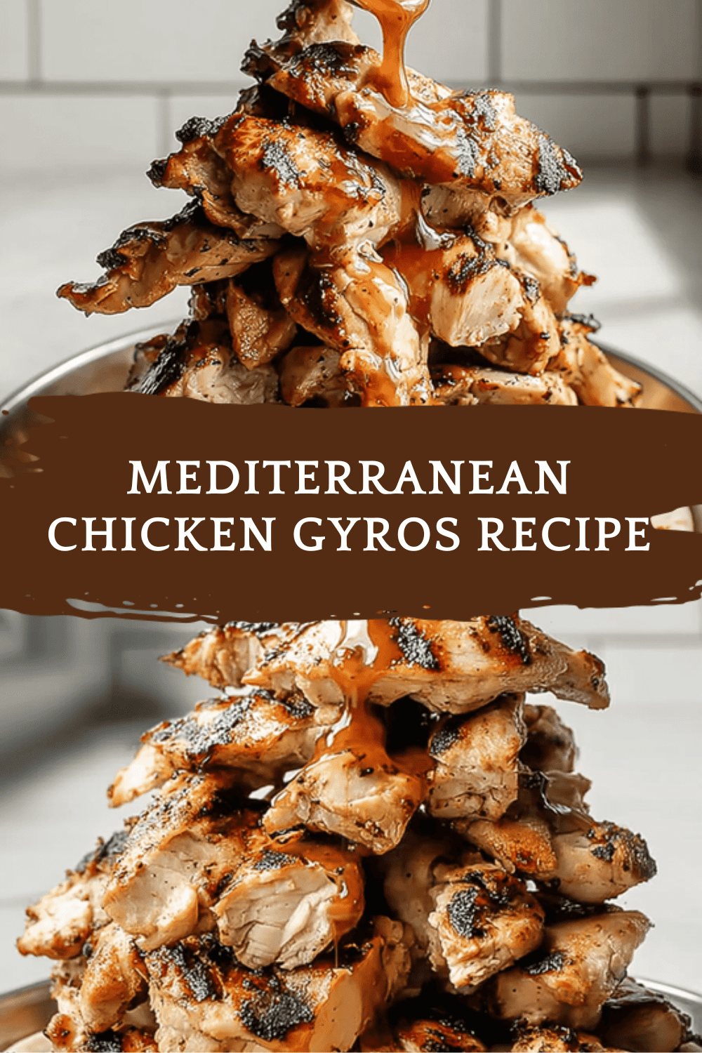 Mediterranean Chicken Gyros Recipe