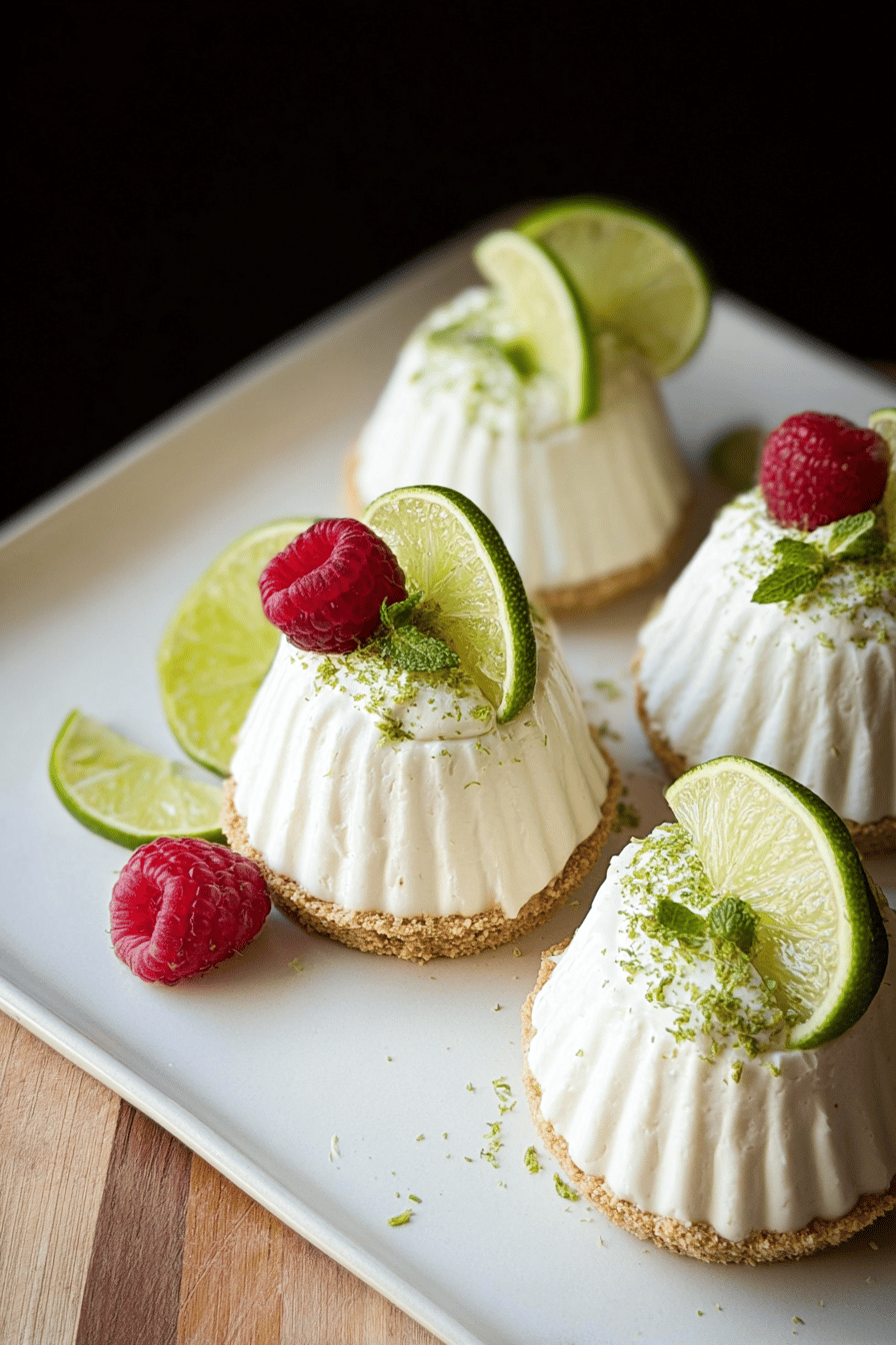 Mini Frozen Key Lime Pies