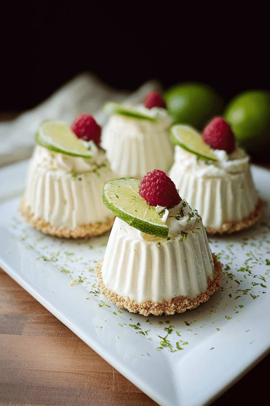 Mini Frozen Key Lime Pies