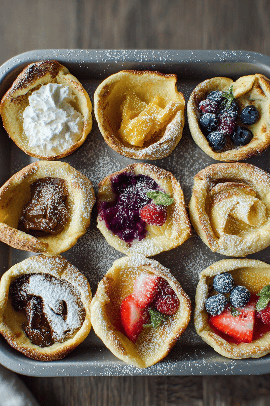 Mini German Pancakes