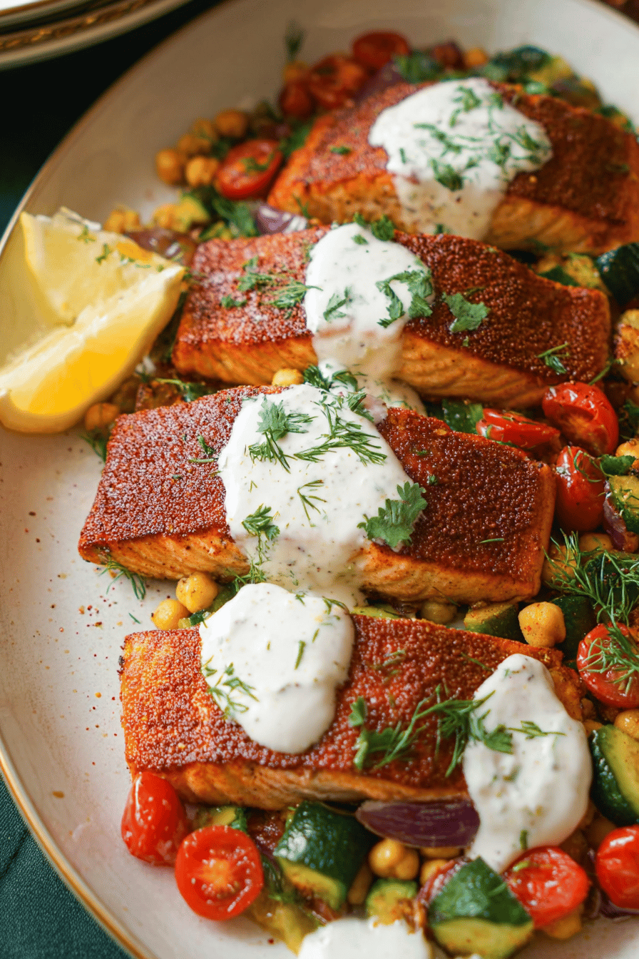 Moroccan Spiced Salmon
